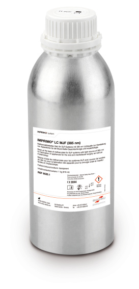 IMPRIMO® LC MJF, DLP / 385 nm, transparent, 3D Druck, Harz, Produktbild, Katalog
