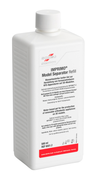 IMPRIMO® Model Separator, Produktbild, REF 6551.2 - 500 ml Refill Flasche