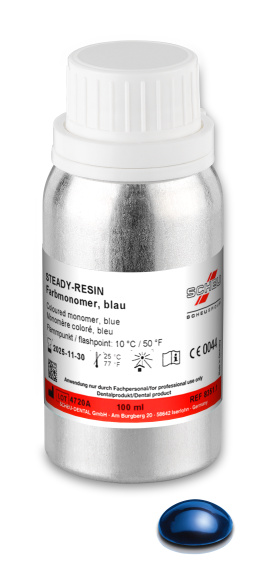 STEADY-RESIN coloured monomer, blue, product image, e-catalogue